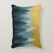 森林木黄金風景 アクセントクッション (正面(垂直))