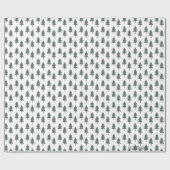 森林木。 砂漠の生命。 wのキツネカードは行きます ラッピングペーパー (フラット)