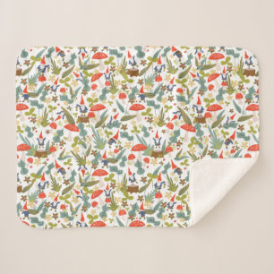 森林格言のベビー シェルパブランケット