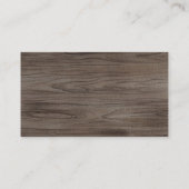 森林森林ベビー動物のおむつのラッフルのチケット エンクロージャーカード (裏面)