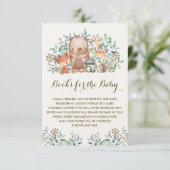 森林森林ベビー動物は本を持って来ます エンクロージャーカード (スタンド正面)