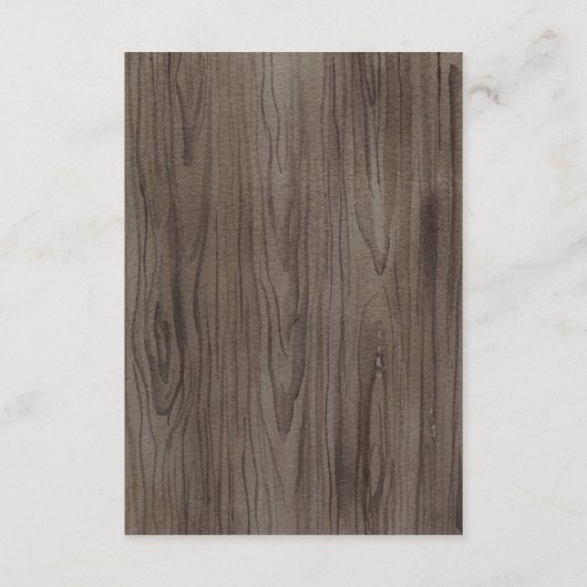 森林森林ベビー動物は本を持って来ます エンクロージャーカード (裏面)