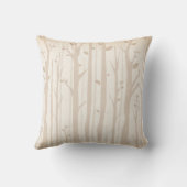 森林森林動物のシカのキツネくまの子供部屋 クッション (裏面)