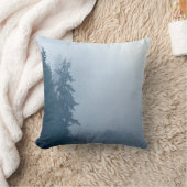 森林森草原シダのオレゴンの道の写真撮影 クッション (ブランケット)