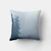 森林森草原シダのオレゴンの道の写真撮影 クッション (裏面)