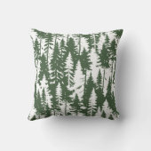 森林模様 クッション (裏面)