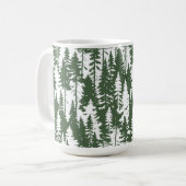 森林模様 コーヒーマグカップ (正面左)