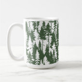 森林模様 コーヒーマグカップ (左)