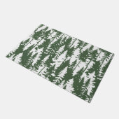 森林模様 ドアマット (アングル)