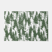 森林模様 ドアマット (正面)