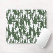 森林模様 マウスパッド (マウス)