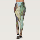 森林樹皮のLegginsの自然の妖精のニンフ レギンス (裏面)