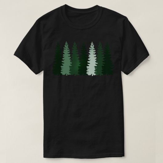 森林樹 Tシャツ (デザイン正面)