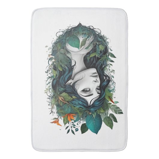 森林歌 バスマット (正面縦)