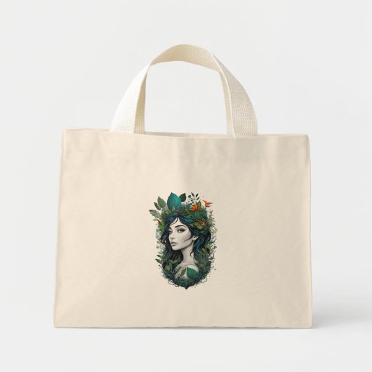 森林歌 ミニトートバッグ (正面)