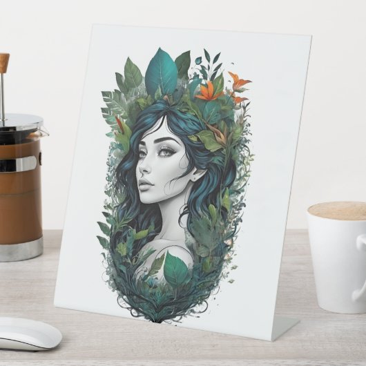 森林歌 台座サイン (インサイチュ)