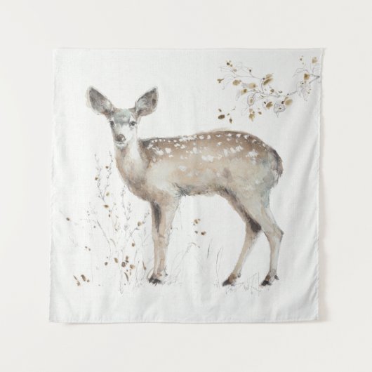 森林歩行IX タペストリー (正面(横))