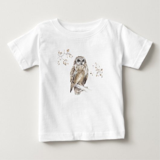 森林歩行VIII ベビーTシャツ (正面)