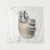 森林歩行X タペストリー (正面)