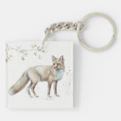 森林歩行XI キーホルダー (裏面)