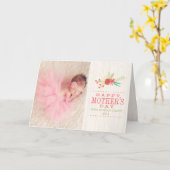 森林母の日カード カード (黄色い花)