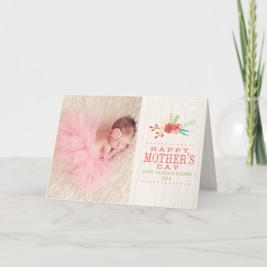 森林母の日カード カード (正面)