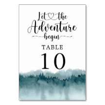 森林水の色結婚の