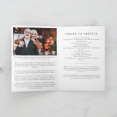 森林河川写真葬祭慰霊祭 プログラム (内部)