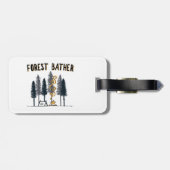 森林浴キャンピング ラゲッジタグ (裏面横)