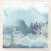 森林海 ガラスコースター (正面)