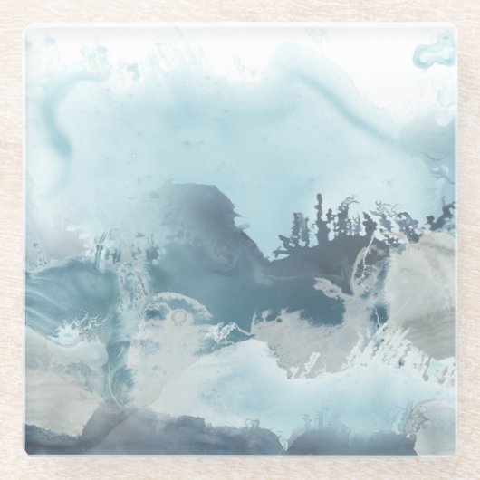 森林海 ガラスコースター (正面)