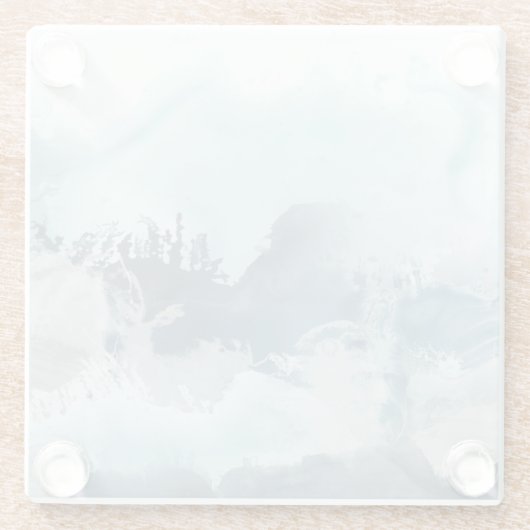 森林海 ガラスコースター (裏面)