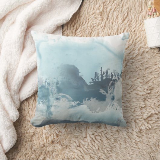 森林海 クッション (ブランケット)