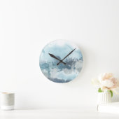 森林海 ラウンド壁時計 (ホーム)