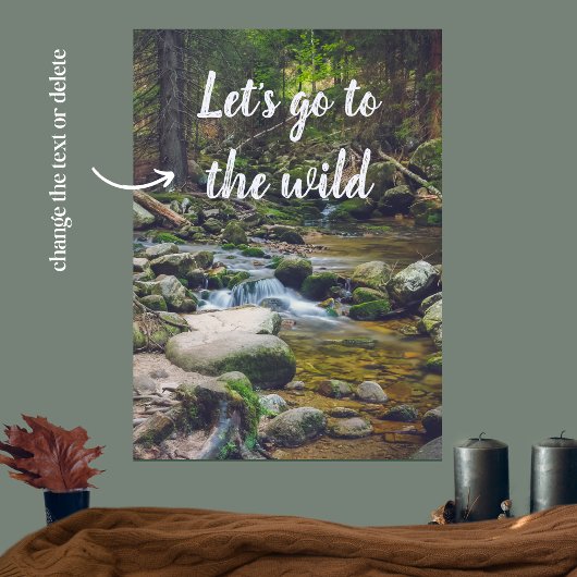 森林滝ポスター ポスター