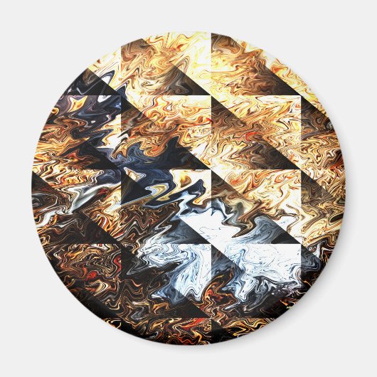 森林火災による被害….. マグネット (正面)