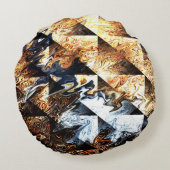 森林火災による被害….. ラウンドクッション (裏面)