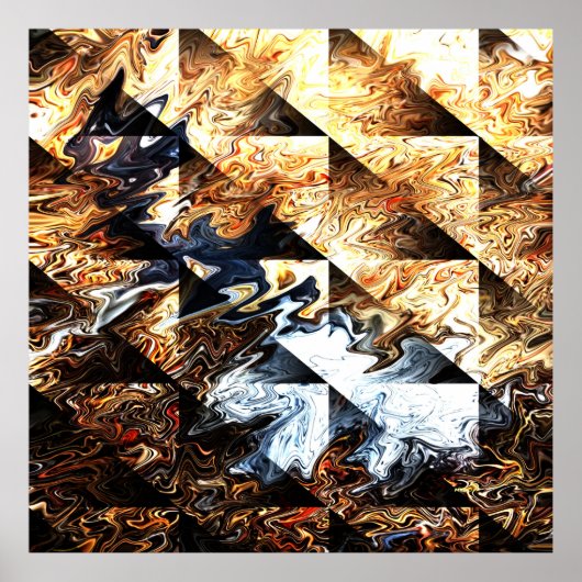 森林火災の被害...... ポスター (正面)