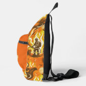 森林火災オレンジ スリングバッグ (右)