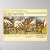 森林火災 ポスター (正面)