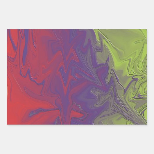 森林火災 ラッピングペーパーシート (正面)