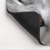 森林猫のマウスのマット マウスパッド (コーナー)