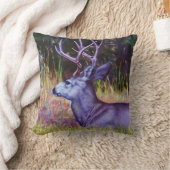 森林王子、ラバシカの木びき台 クッション (ブランケット)