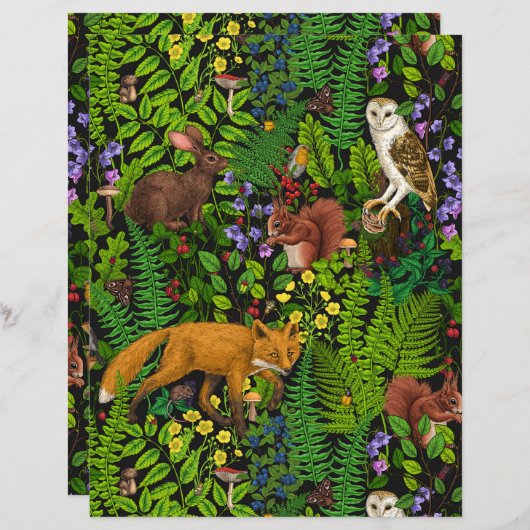 森林生活 (正面/裏面)