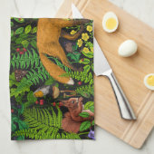 森林生活 キッチンタオル (四つ折り)