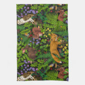 森林生活 キッチンタオル (縦)