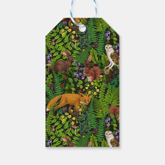 森林生活 ギフトタグ (裏面)