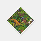 森林生活 スタンダードカクテルナプキン (角)