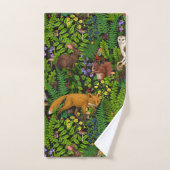 森林生活 バスタオルセット (ハンドタオル)