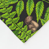 森林生活 フリースブランケット (角)